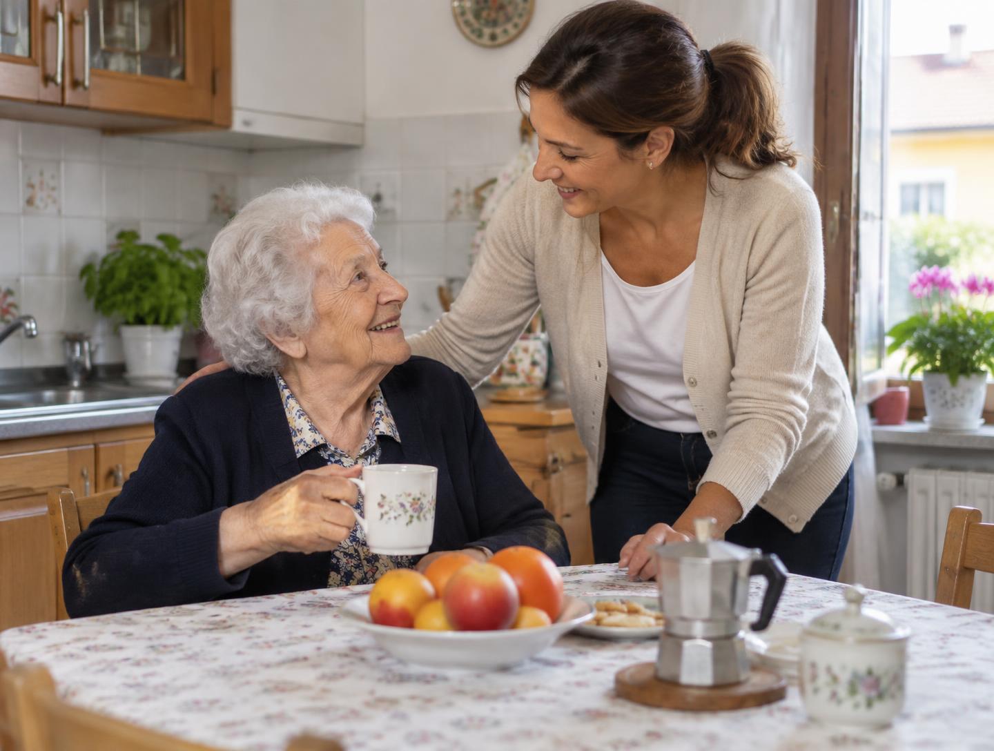 Assistenza professionale in famiglia